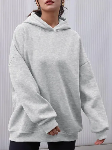 Miniatura 10 de AUTOMET Sudaderas con capucha de gran tamaño para mujer, sudaderas de forro polar con capucha 2024, ropa de otoño, trajes de moda, suéter de invierno