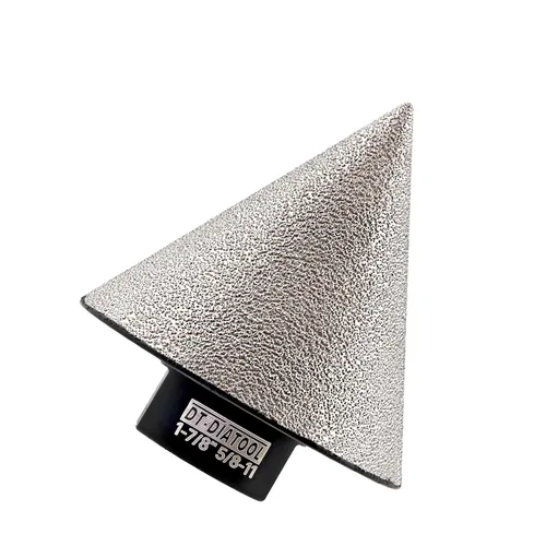 Miniatura 33 de DT-DIATOOL Broca biseladora de diamante de 3 pulgadas para azulejos, granito, mármol, agujeros existentes, ampliación, pulido, modelado, agujeros