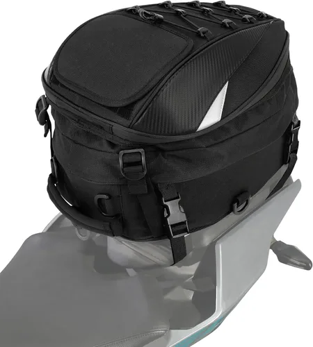 Bolsa de asiento para motocicleta, doble uso, impermeable, bolsa de almacenamiento, bolsa para guardar el casco