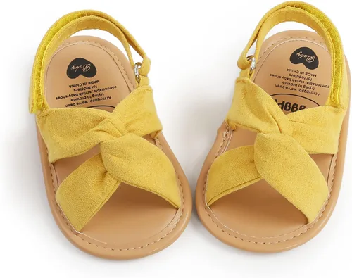 Miniatura 4 de Sandalias de verano para bebés, niñas y niños, unisex, antideslizantes, suela suave, transpirable, para primeros pasos, zapatos de playa al aire