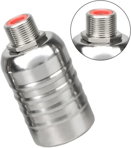 Miniatura 4 de 304 Stainless Steel Floating Ball Valve, Automatic Water Level Controller for Tank and Tower, DN20 Threaded Shutoff Valve, High Temp Resistant Float