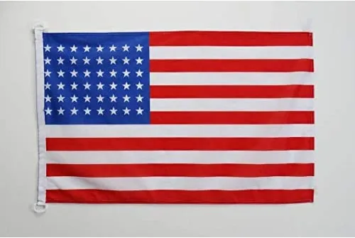 Miniatura 118 de Bandera náutica del Capitán Morgan Pirata 18'' x 12'' – Calavera Piratas banderas 11.8 x 17.7 in – Banner 12x18 in para barco – AZ FLAG