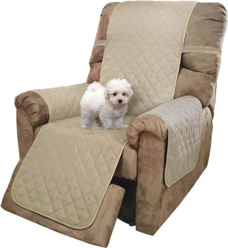 Miniatura 9 de U-NICE HOME Funda de sofá reversible para perros con correas elásticas, resistente al agua, protector de muebles para mascotas, funda de sofá