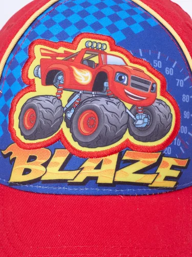 Miniatura 4 de Nickelodeon Gorra de béisbol de algodón ajustable Blaze and The Monster Machines para niños (niño)