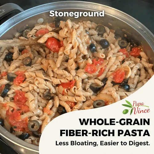 Miniatura 9 de Papa Vince Pasta no enriquecida: no fortificada, sin ácido fólico, vitamina B de origen natural, hecha en Italia, grano antiguo, secado lento, corte