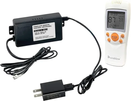 Miniatura 17 de Durablow TR2001 - Kit de control remoto de encendido y apagado para chimenea de gas con válvula Millivolt o módulo de encendido electrónico, caja