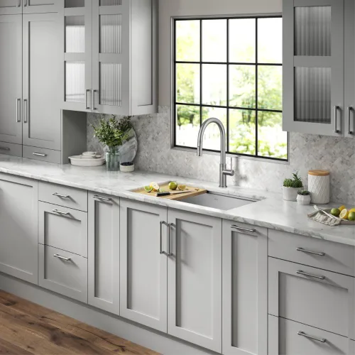 Miniatura 14 de KRAUS Oletto - Grifo de cocina moderno industrial con una sola manija extraíble de acero inoxidable libre de manchas, KPF-2654SFS Acero inoxidable