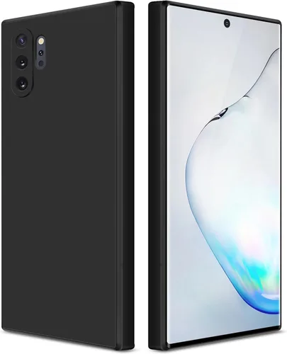 GiiYoon Funda de silicona compatible con Samsung Galaxy Note 10 Plus, funda de cuerpo completo sedosa y suave al tacto con protección de cámara,