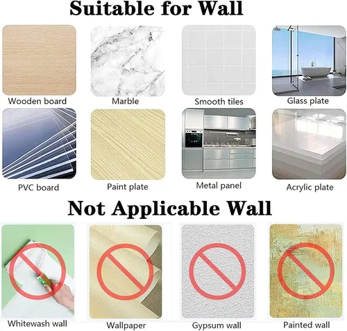 Miniatura 7 de 72 Tiras de Repuesto Pequeñas, Tiras Adhesivas para Colgar en la Pared sin Daños para Ganchos de Pared Interiores, Tiras Colgantes de Pared