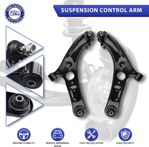 Miniatura 4 de Brazo de control, con rótula delantera inferior suspensión kit LH RH compatible con Hyundai Elantra 2011-2016 2012-2017 Veloster