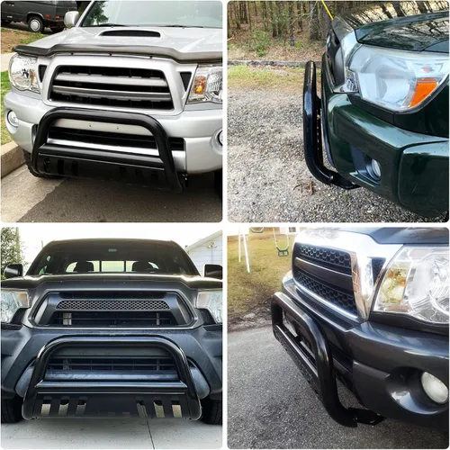 Miniatura 6 de YITAMOTOR - Barra de defensa compatible con Toyota Tacoma 2005-2015, tubo de 3 pulgadas, protector de cepillo para camioneta, barra de empuje