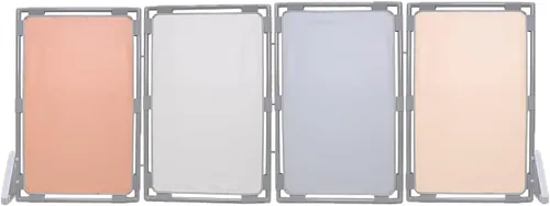 Miniatura 18 de Children's Factory Juego de 3 paneles de juego rectangulares, panel divisor de habitación para niños, partición de aula, pantalla independiente