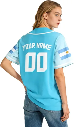 Miniatura 3 de Custom 2026 World Baseball Jersey Sports Shirt for Fans Men Youth Women Gifts Personalize Your Name Number S-6XL