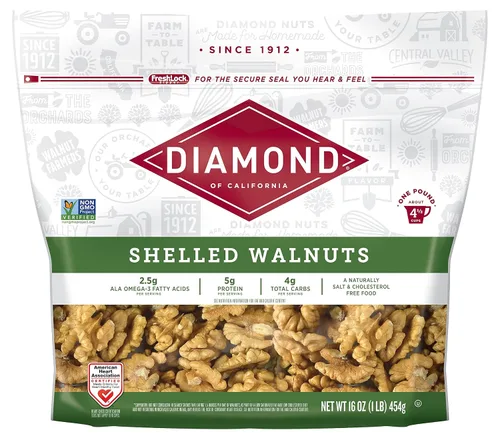 Miniatura 12 de Diamond of California Nueces sin cáscara 16 oz