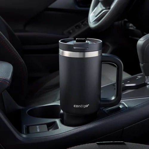 Miniatura 5 de Contigo Streeterville 30 onzas Vaso, Acero Inoxidable con Aislamiento al Vacío, Resistente a Fugas, Mantiene el Frío durante 29 Horas, Cabe