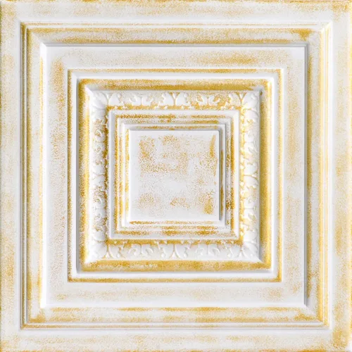 Miniatura 12 de À LA MAISON CEILINGS R31 Chestnut Grove - Azulejos de techo de espuma (21.6 pies cuadrados/caja), paquete de 8, color blanco liso