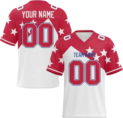 Camiseta de fútbol personalizada con número de nombre, camisetas deportivas personalizadas para hombres, mujeres y niños