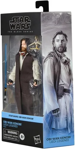 Miniatura 7 de Star Wars: Obi-Wan Kenobi Black Series Obi-Wan Kenobi Figura de acción exclusiva [Leyenda Jedi]