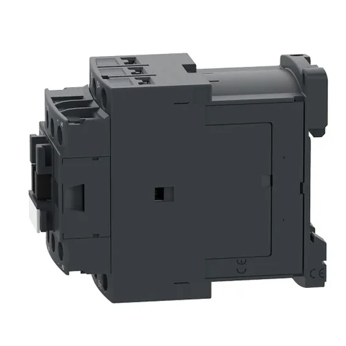 Miniatura 6 de Schneider Electric DPE09BL Easy TeSys IEC Contactor Bobina de 24 VCC Contactor HVAC y CA, compresores, bombas y más con terminales de abrazadera