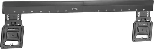 VIVO Soporte de pared universal para TV plana con microhuecos para pantallas de 43 a 90 pulgadas, perfil ultra delgado, Mount-TVMG1