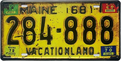 Miniatura 35 de Placa de matrícula de Wyoming de aluminio, placa decorativa de automóvil novedosa, placas de matrícula de 12"x6" para el frente del automóvil, placa