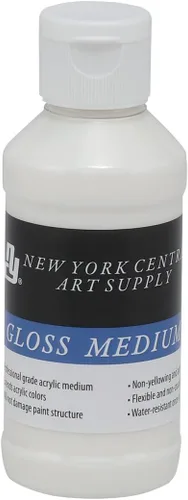 New York Central Medios acrílicos – Pintura de grado profesional que no se agrieta para pintura corporal pesada, collage, medios mixtos,
