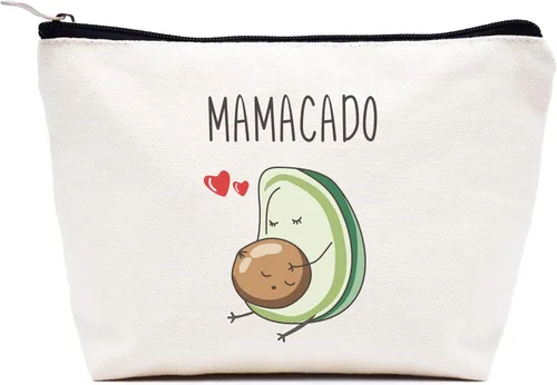 Miniatura 104 de LIBIHUA Obtener regalo de boda - Bolsa de maquillaje bolsa de cosméticos bolsa de viaje, Beige, 10-En Mi Madre del Pájaro
