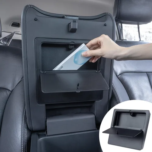 PIMCAR Organizador oculto de consola central para Honda Pilot 2023-2025, 2024-2026 Honda Ridgeline/Passport Caja de almacenamiento oculta en el