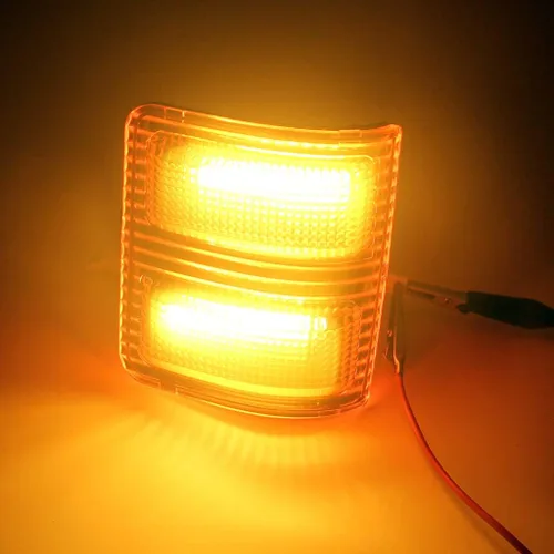 Miniatura 4 de Luces intermitentes LED para espejo lateral, lámpara de estacionamiento compatible con camionetas 2008-2016 F250 F350 F450 F550 Super Duty Pickup