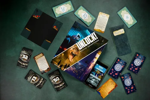 Miniatura 7 de Juego de cartas de aventuras exóticas – Aventura cooperativa inspirada en la sala de escape, divertido juego familiar para niños y adultos, a partir
