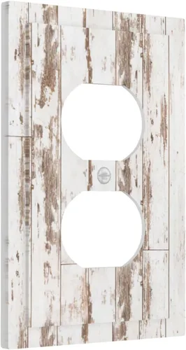 Miniatura 126 de Cubierta de interruptor de luz rosa brillante con purpurina de 1 banda, sin dispositivo, placa de pared en blanco decorativa para adolescentes, Rosa