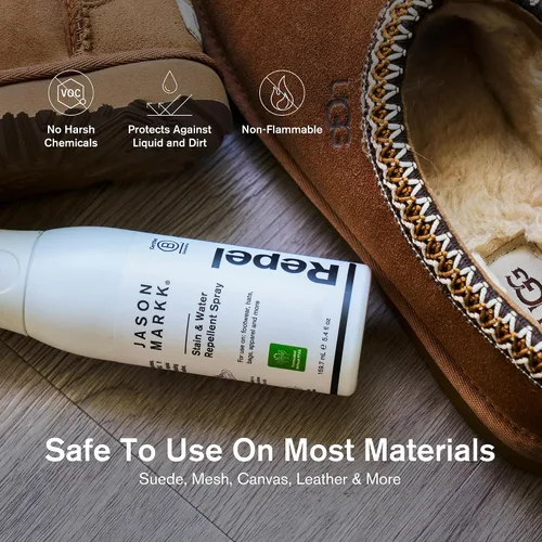 Miniatura 5 de Jason Markk Protector de zapatos y tenis repelente en aerosol, repelente al agua y a las manchas para el cuidado de zapatos y tenis, protector