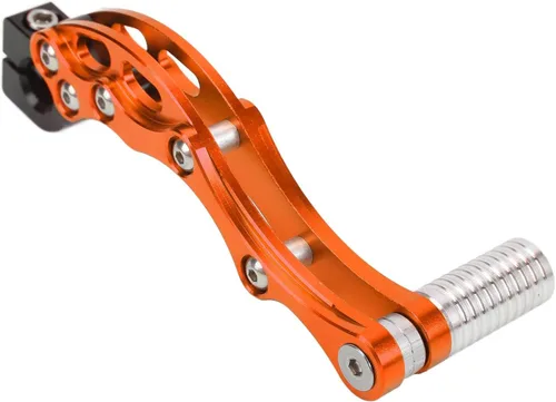 Aramox Kick Start Pedal Kick Starter Palanca de arranque, palanca de arranque Kickstart, aleación de aluminio de alta resistencia, accesorio Naranja