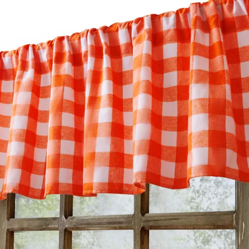 Miniatura 4 de Valencias de ventana WOSIBO Buffalo (naranja y blanco)