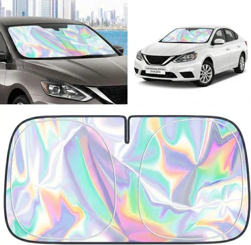 Miniatura 75 de Parasol para parabrisas Honda HR-V 2023-2025 – Cubierta plegable para parabrisas para accesorios HRV Protege el coche de los rayos solares