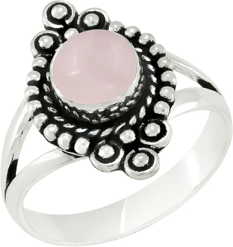 Anillos hechos a mano con piedras preciosas naturales de estilo nativo americano de 1.80 quilates para mujeres, chapado en plata 925, hecho a mano,