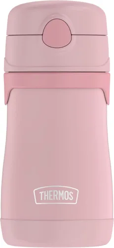Miniatura 12 de Thermos Bebé 10 oz. Botella de acero inoxidable con popote emergente, coches