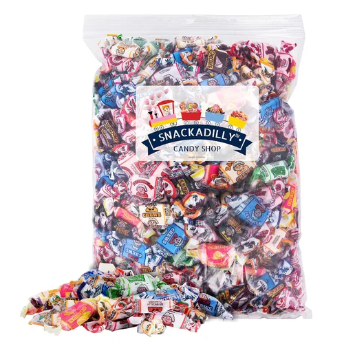 Miniatura 4 de Masticables de Frutas a Granel TAMAÑO DE VALOR 3 Libras Bolsa "480 Masticables" - ¡Todos los 15 Sabores Incluyendo Ácidos! - Frambuesa Azul