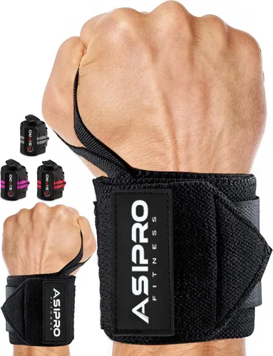 Muñequeras para levantamiento de pesas de 18 pulgadas para levantamiento de pesas, muñequeras para hombres y mujeres, muñequeras para gimnasio,