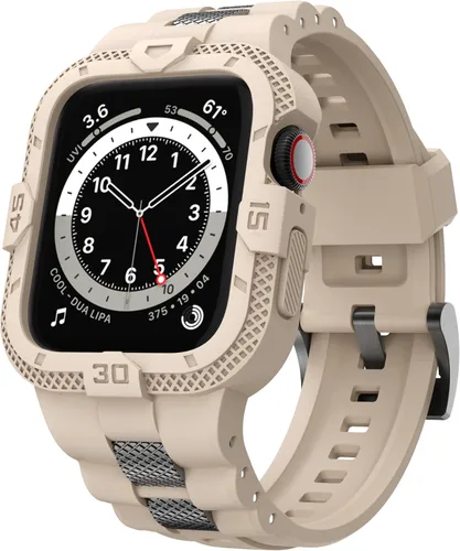 Miniatura 11 de Bands Compatible for Apple Watch Band 41mm 40mm 38mm, Men Sport Rugged Band with Protective Case for Watch Series 9 8 7/Series 6 SE 5 4 3