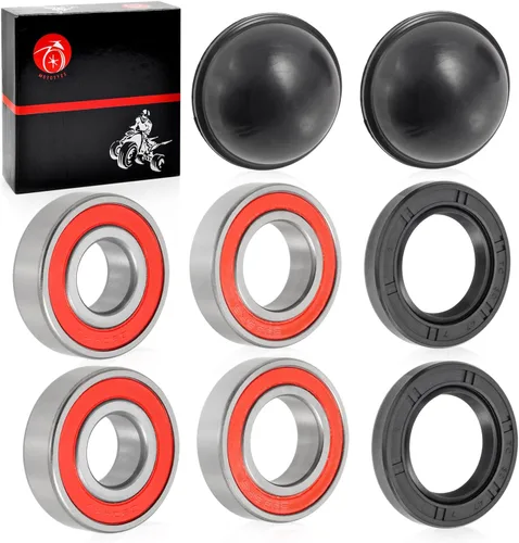 Miniatura 3 de Kit de cubierta de polvo para cubo de sello de rueda delantera para Yamaha carrito de golf G2 G8 G9 G11 G14 G16 G20 G21 G22 1985-2007 JN6-F5518-01