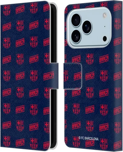 Miniatura 123 de Head Case Designs Funda de piel con licencia oficial del FC Barcelona Barca Crest Graphics para iPhone 11