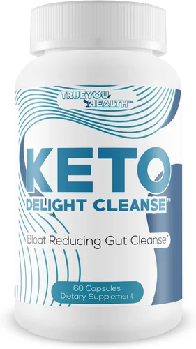 Keto Delight Cleanse - Limpieza Keto Premium - Promueve la reducción de la hinchazón intestinal para una apariencia saludable - Apoya la salud