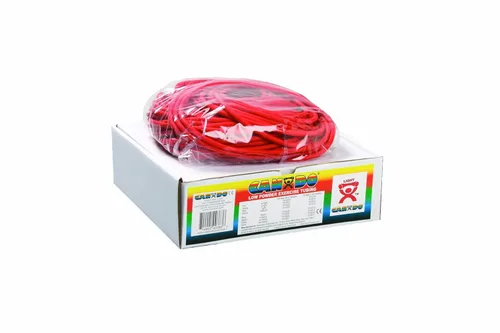 Miniatura 24 de CanDo – Tubos de libre ejercicio de látex, Rollo de 25 pies, Plateado , 1