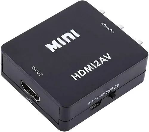 Miniatura 8 de Yoidesu Digital a AV a Video Composite Audio AV CVBS Adaptador Convertidor (Negro)