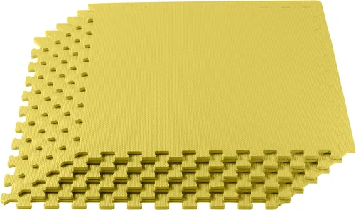Miniatura 12 de We Sell Mats 3/8" Thick Multipurpose EVA Foam Exercise Floor Mat, Interlocking Tiles, Anti-Fatigue for Home or Gym Azul