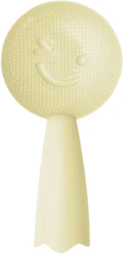 Miniatura 11 de Cuchara de arroz Bonita espátula para servir arroz con cara sonriente Paleta de arroz antiadherente con mango largo, soporte para servir arroz