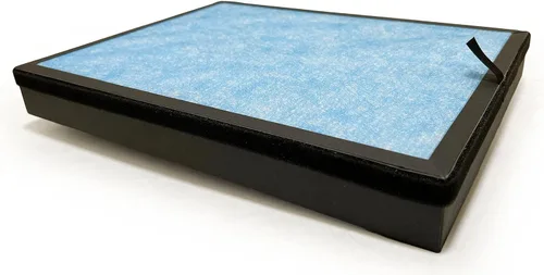 Miniatura 3 de Nispira Filtro de repuesto AP1002 H13 para purificador de aire Airtok AP1002 3 en 1, carbón activado HEPA azul verdadero para eliminar olores humo