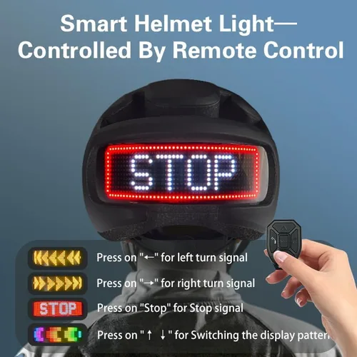 Miniatura 3 de Casco de bicicleta, programa de aplicación inteligente, casco de bicicleta con luz recargable USB, luz trasera de montaña para adultos y hombres