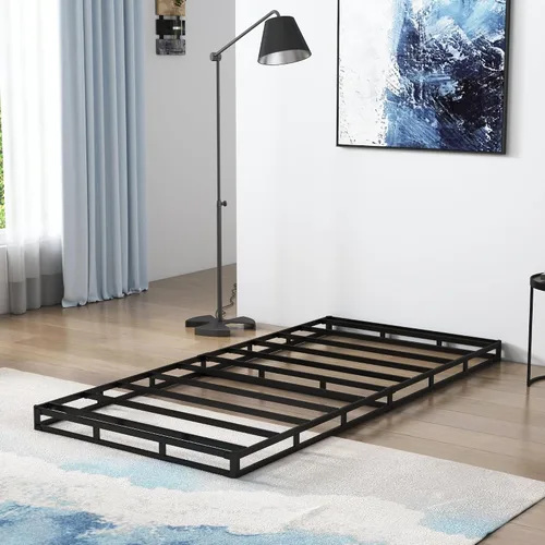 Miniatura 9 de Vehowy - Somier de 4 Pulgadas para Cama Individual, Somier de Tamaño Individual Únicamente, Base de Colchón Resistente, Base de Cama Metálica